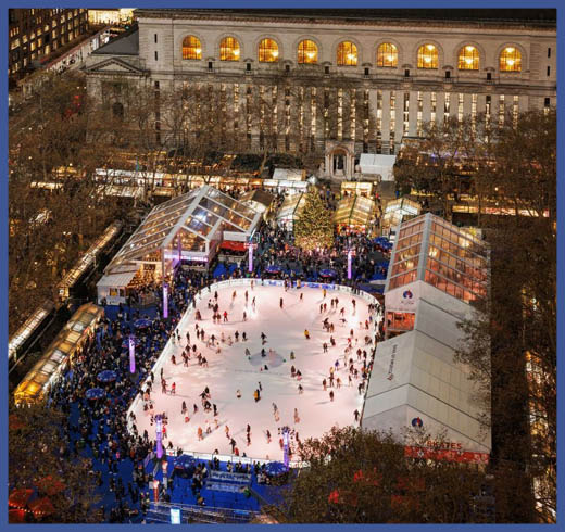 El Bank of America Winter Village abre sus puertas el miércoles 28 de octubre